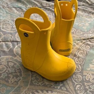 Baby Crocs Rain Boots